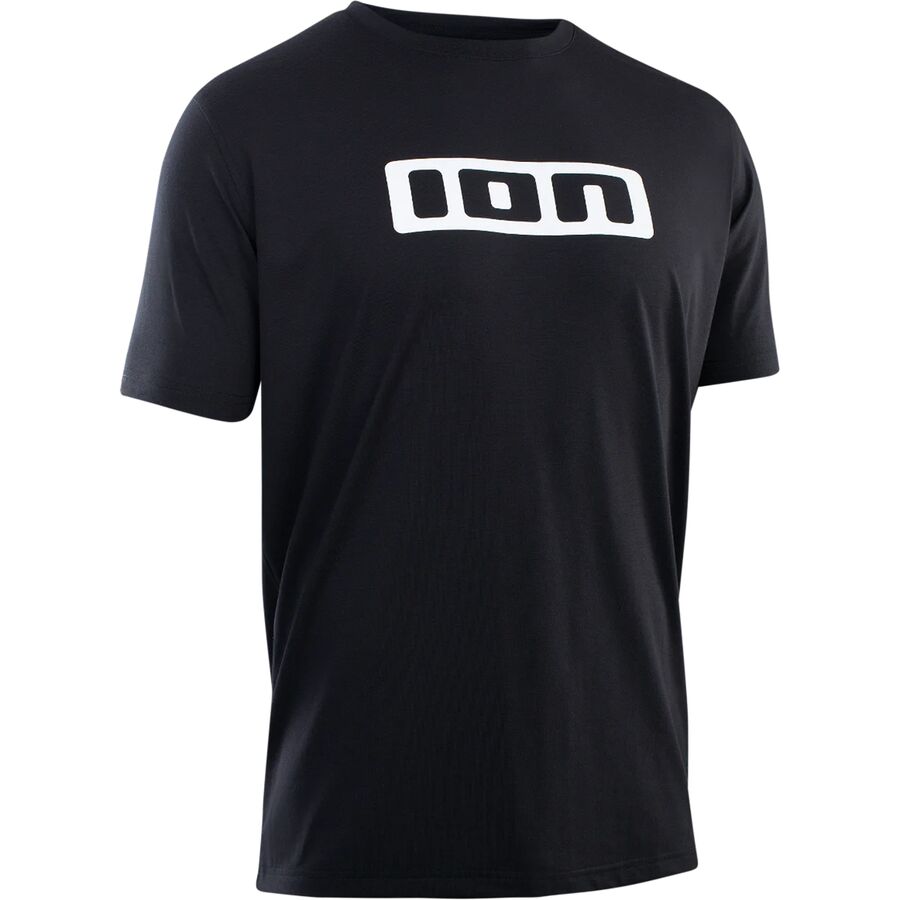 (取寄) イオン メンズ ロゴ ショートスリーブ ドライ-リリース ジャージ - メンズ ION men Logo Short-Sleeve Dri-Release Jersey - Men's Black