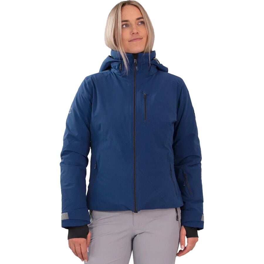 () Io}C[ fB[X P[ WPbg - EBY Obermeyer women Kayla Jacket - Women's Navy