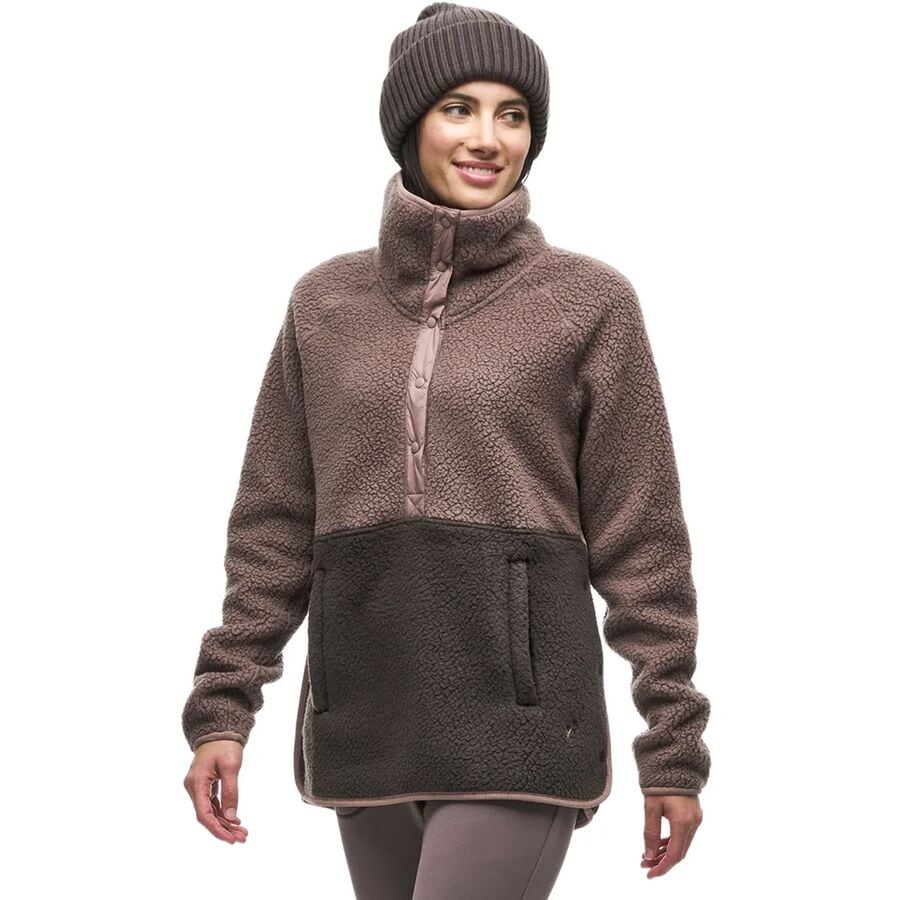 (取寄) インディーバ レディース ペコラ フリース プルオーバー - ウィメンズ Indyeva women Pecora Fleece Pullover - Women's Rhodonite/Walnut CB