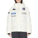 () ǥ  㥱å -  Kappa USA women 6Cento 604T US Jacket - Women's White Milk