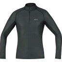 (取寄) ゴアウェア メンズ ウインドストッパー ベース レイヤー サーモ タートルネック - メンズ GOREWEAR men Windstopper Base Layer Thermo Turtleneck - Men's Black