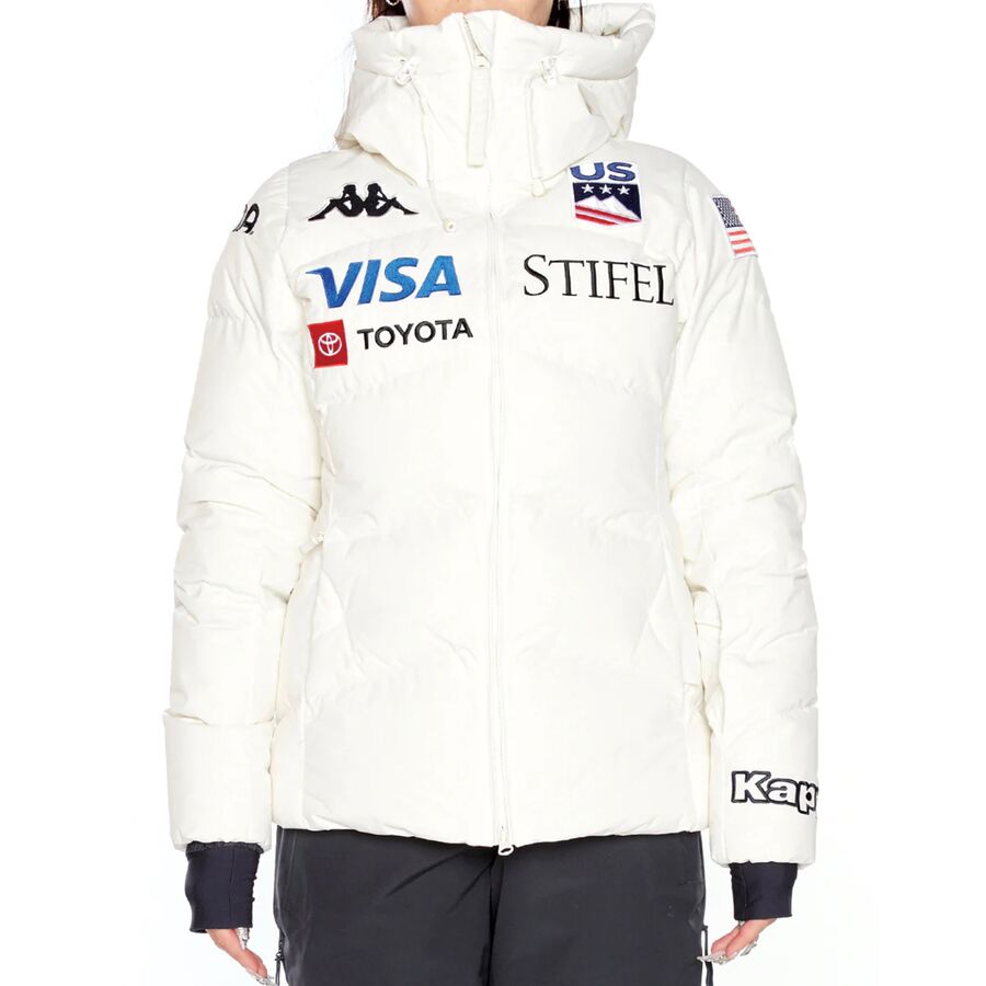 () ǥ 668  㥱å -  Kappa USA women 6Cento 668 US Jacket - Women's White Milk