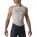 (取寄) カステリ メンズ アクティブ クーリング スリーブレス ベースレイヤー- - メンズ Castelli men Active Cooling Sleeveless Baselayer - Men's Silver Gray
