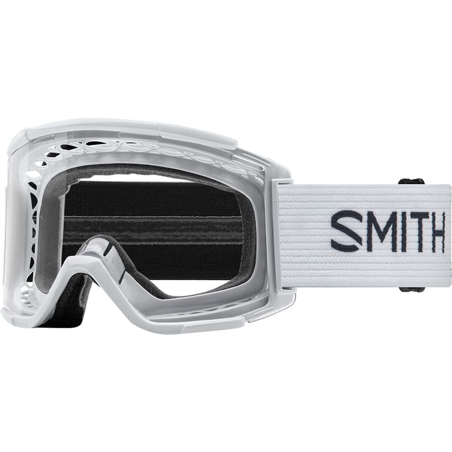 (取寄) スミス スクアッド Xl MTB クロマポップ ゴーグルズ Smith Squad XL MTB ChromaPop Goggles White/Clear Anti-Fog 1