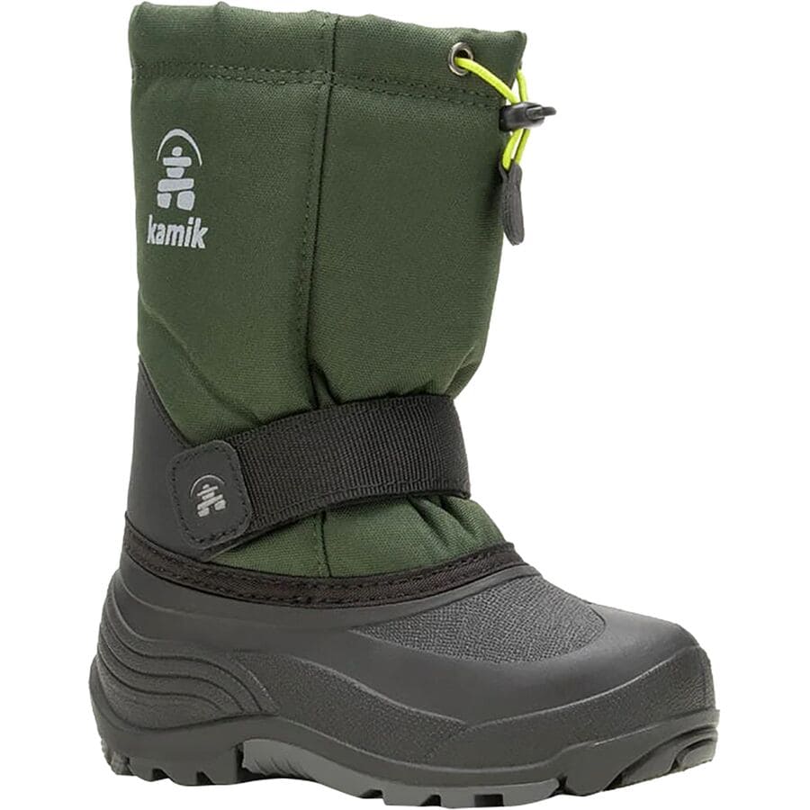 () J~bN Pbg u[c - g {[CY Kamik Rocket Boot - Little Boys' Dark Green