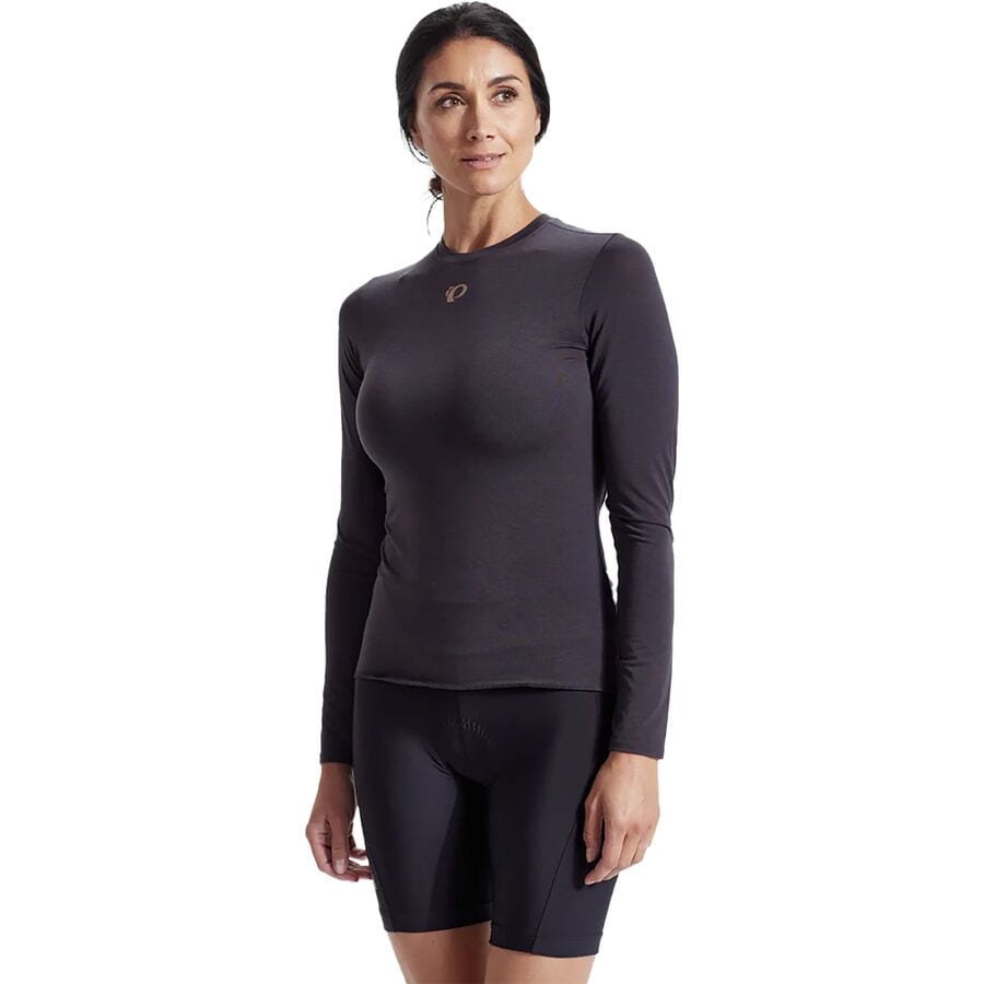 (取寄) パールイズミ レディース トランスファー ウール ロング スリーブ ベース - ウィメンズ PEARL iZUMi women Transfer Wool Long Sleeve Base - Women's Phantom