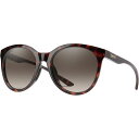 (取寄) スミス レディース ベイサイド ポーラライズド サングラス - ウィメンズ Smith women Bayside Polarized Sunglasses - Women's Tortoise/Polarized Brown Gradient