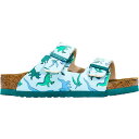 (取寄) ビルケンシュトック キッズ アリゾナ サンダル - キッズ Birkenstock kids Arizona Sandal - Kids' Birko-Flor/Dino Light Blue