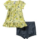 () J[n[g Ct@g K[Y vebh hX Ah _Cp[ Jo[ Zbg - Ct@g K[Y Carhartt infant girls Printed Dress & Diaper Cover Set - Infant Girls' Chambray Yellow