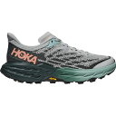 (取寄) ホカオネオネ レディース スピードゴート 5 トレイル ランニング シューズ HOKA women Speedgoat 5 Trail Running Shoe - Women's Harbor Mist/Spruce