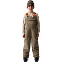 () I[W {[CY eC 3 vC ru pc - {[CY Orage boys Terrain 3 Ply Bib Pant - Boys' Clay