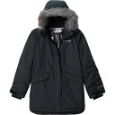 (取寄) コロンビア ガールズ サトル マウンテン ロング インサレーテッド ジャケット - ガールズ Columbia girls Suttle Mountain Long Insulated Jacket - Girls' Black