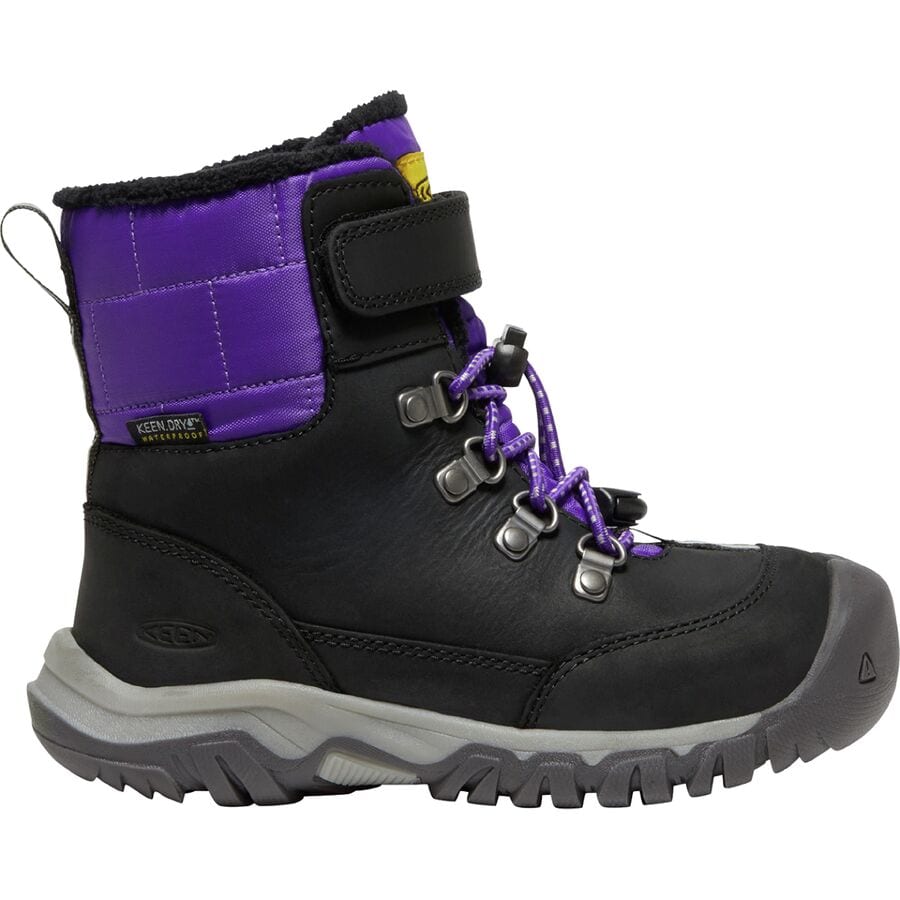 (取寄) キーン グレタ Wp ブーツ - リトル ガールズ KEEN Greta WP Boot - Little Girls' Black/Purple