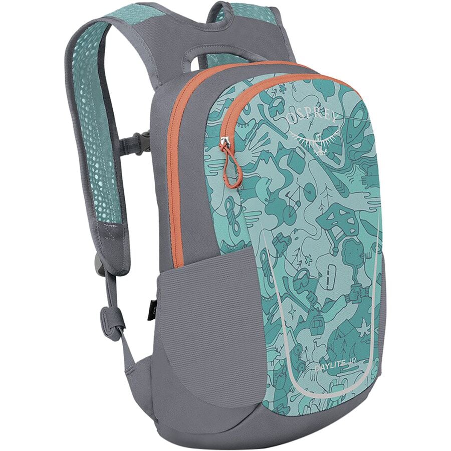 (取寄) オスプレーパック キッズ デイライト パック - キッズ Osprey Packs kids Daylite Pack - Kids' Enjoy Outside Print/Grey Area