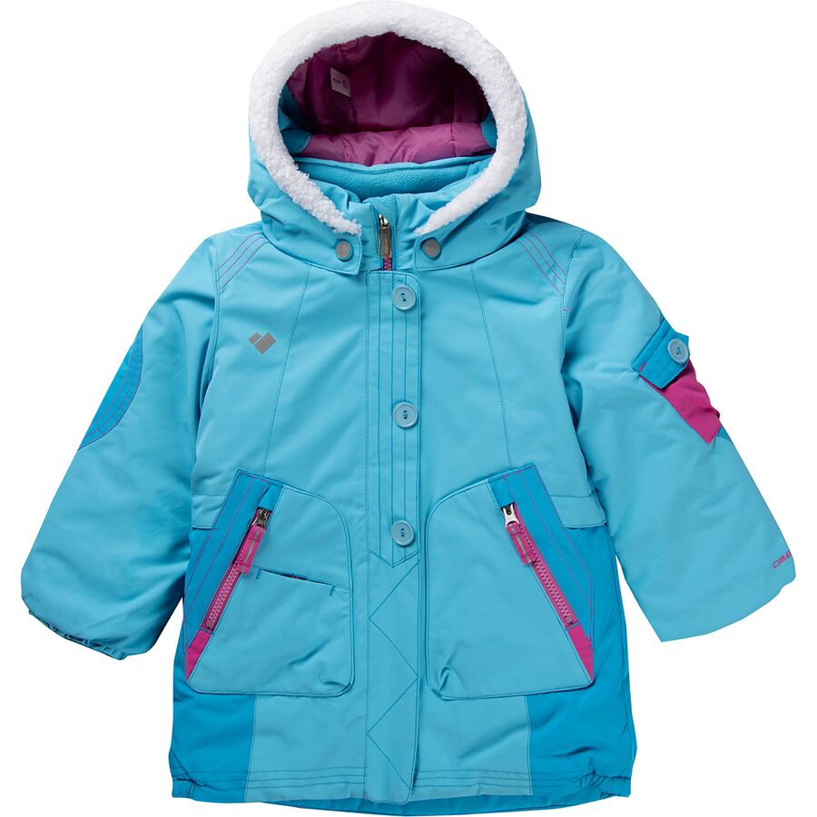 () Io}C[ K[Y |bv X^[ WPbg - K[Y Obermeyer girls Pop Star Jacket - Girls' Unicorn Sky