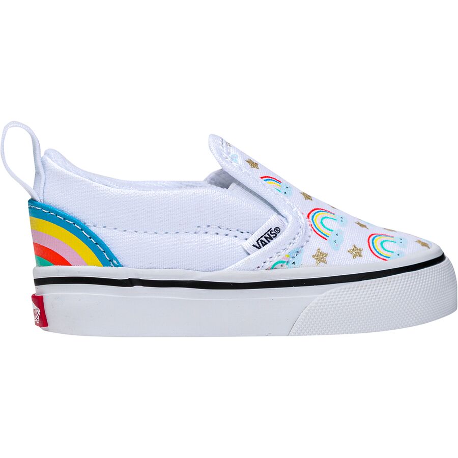 取寄 バンズ トドラー スリッポン V シューズ - トッドラー Vans toddler Slip-On V Shoe - Toddlers Cobra Kai True White/Multi