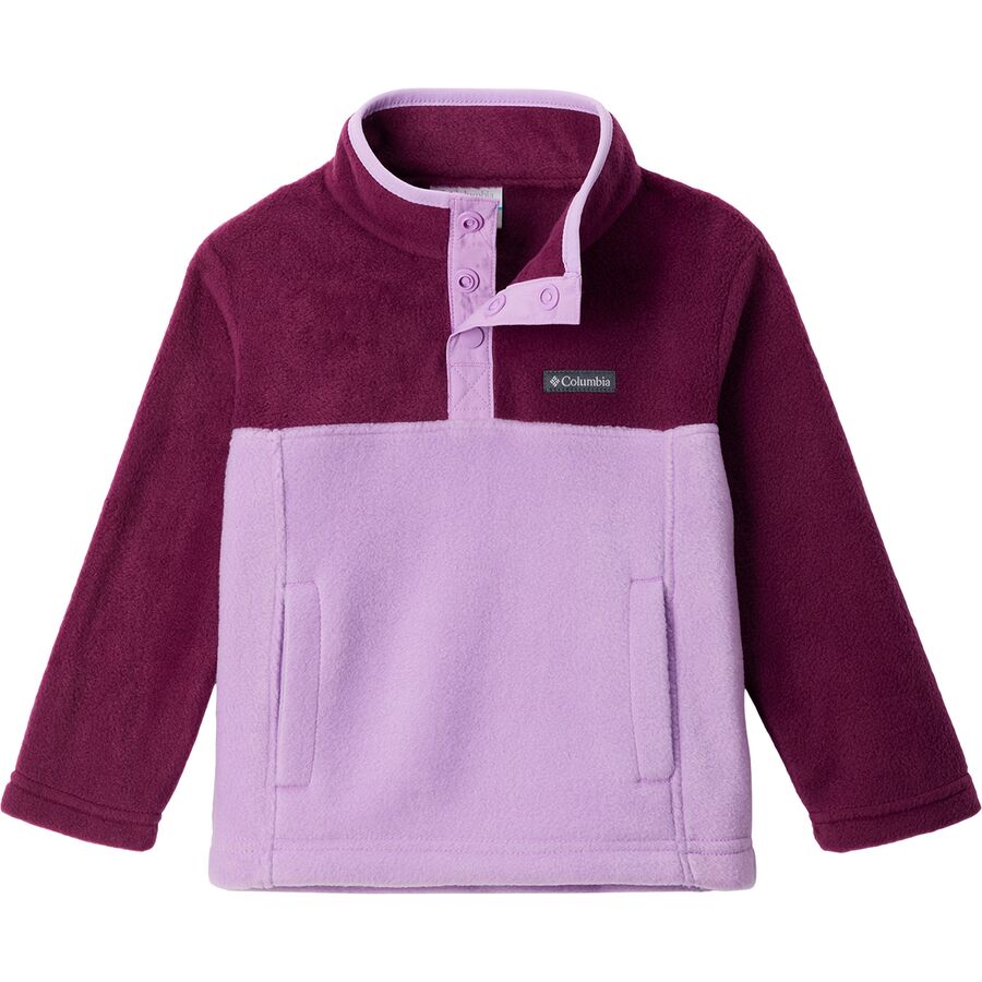 (取寄) コロンビア トドラー スティーンズ マウンテン 1/4-スナップ フリース プルオーバー - トッドラー Columbia toddler Steens Mountain 1/4-Snap Fleece Pullover - Toddlers' Gumdrop/Marionberry