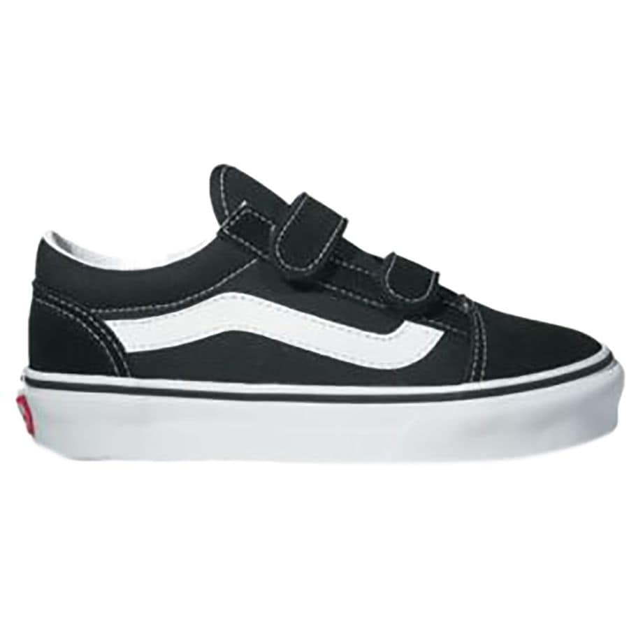 (取寄) バンズ キッズ オールド スクール V シューズ - キッズ Vans kids Old Skool V Shoe - Kids' Black/True White