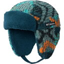 (取寄) コロンビア キッズ ラギッド リッジ シェルパ トラッパー ハット - キッズ Columbia kids Rugged Ridge Sherpa Trapper Hat - Kids' Night Wave Pathways