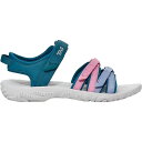 (取寄) テバ リトルキッズ ティラ サンダル - リトル キッズ Teva little kids Tirra Sandal - Little Kids' Blue Coral Multi