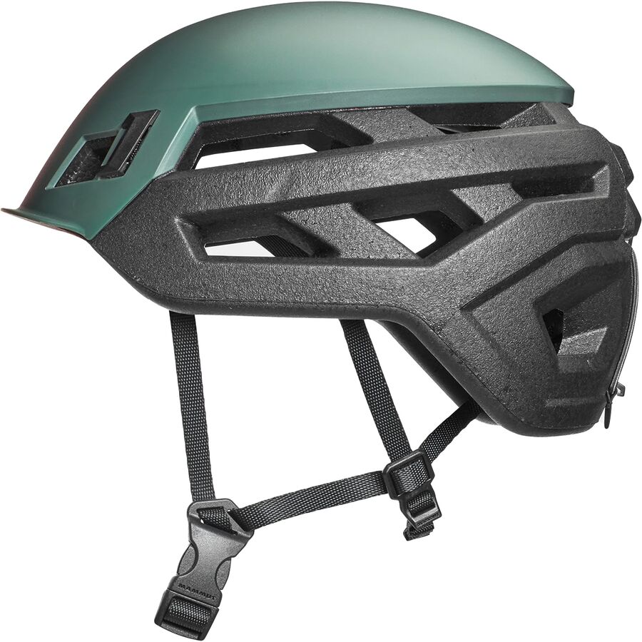 (取寄) マムート ウォール ライダー クライミング ヘルメット Mammut Wall Rider Climbing Helmet Dark Jade