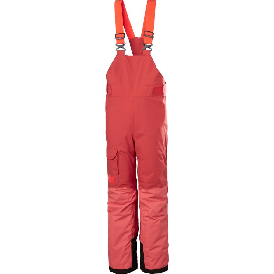 () w[nZ LbY JR T~bg ru pc - LbY Helly Hansen kids Jr Summit Bib Pant - Kids' Poppy Red