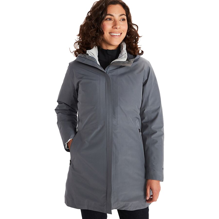 (取寄) マーモット レディース ブリーカー コンポーネント ジャケット - ウィメンズ Marmot women Bleeker Component Jacket - Women's Steel Onyx 1