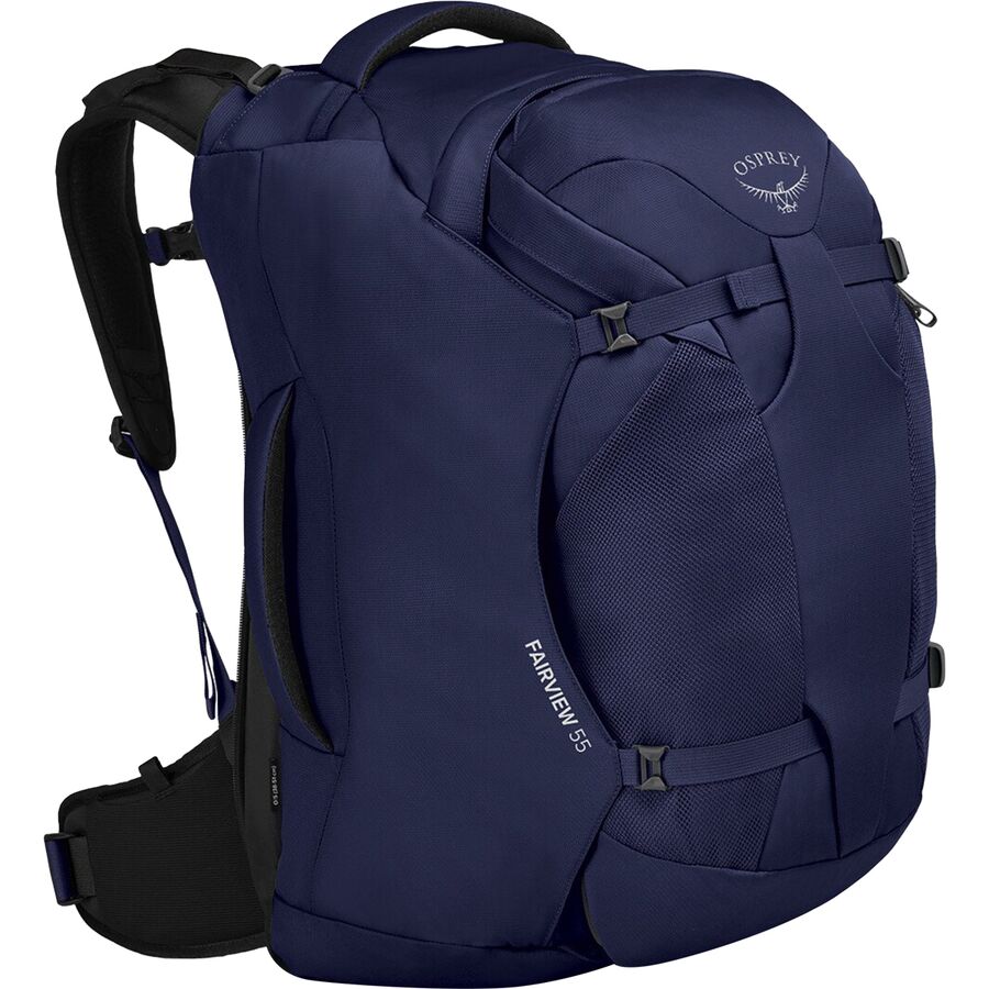 取寄 オスプレーパック レディース フェアビュー 55L バックパック - ウィメンズ Osprey Packs women Fairview 55L Backpack - Women s Winter Night Blue