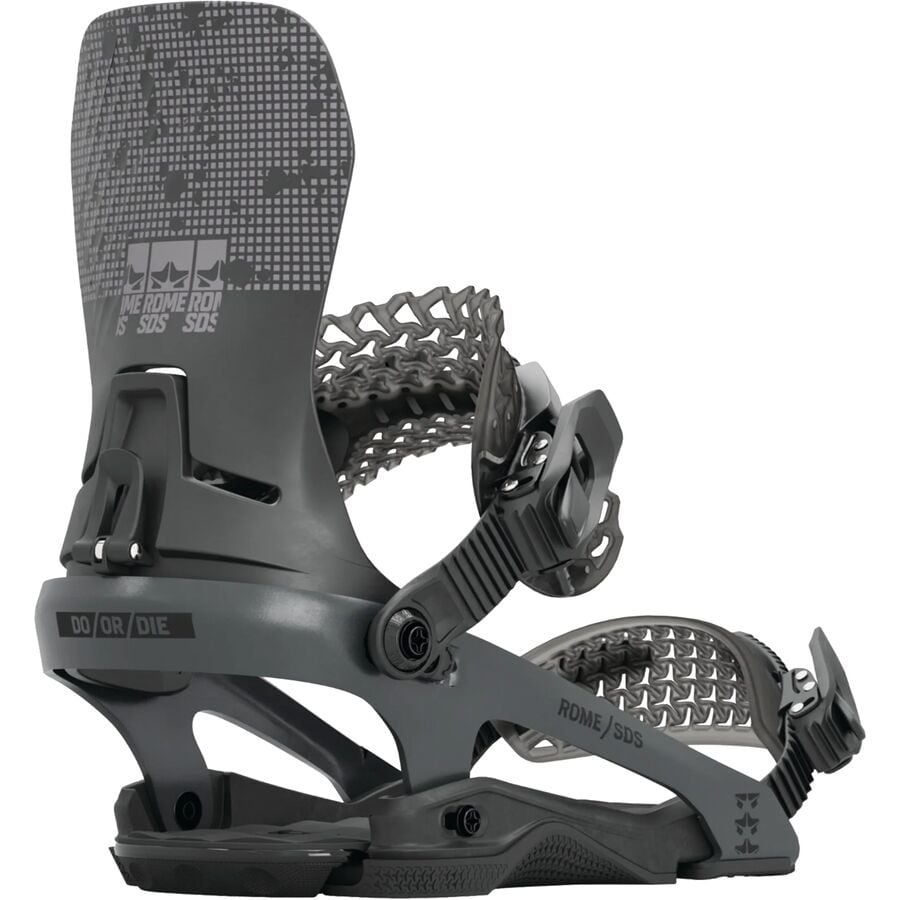 (取寄) ローム スノーボード バインディング - 2024 Rome DOD Snowboard Binding - 2024 Black