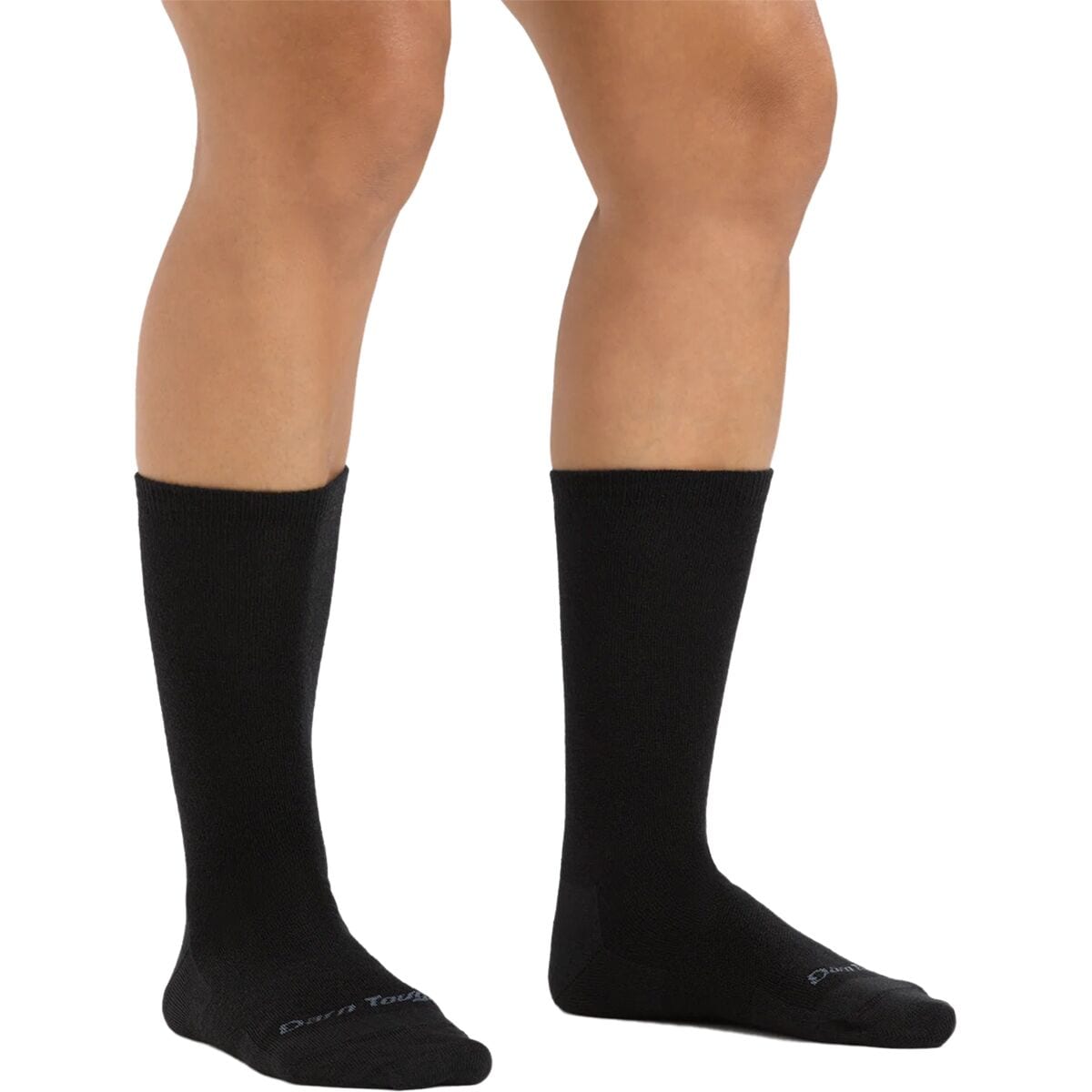 (取寄) ダーンタフ レディース ソリッド ベーシック ライト クルー ソック - ウィメンズ Darn Tough women Solid Basic Light Crew Sock - Women's Black 2