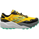 () ubNX Y Jf 7 V[Y - Y Brooks men Caldera 7 Shoe - Men's Lemon Chrome/Black/Springbud