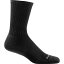 (取寄) ダーンタフ メンズ ザ スタンダード クルー ライト クッション ソック - メンズ Darn Tough men The Standard Crew Light Cushion Sock - Men's Black