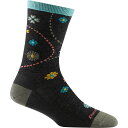 (取寄) ダーンタフ レディース スプリング ガーデン クルー ライト ソック - ウィメンズ Darn Tough women Spring Garden Crew Light Sock - Women's Gray