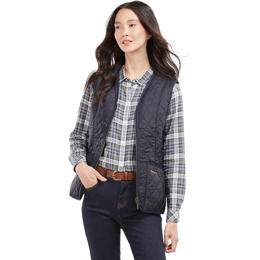 (取寄) バブアー レディース フリース ベティ ライナー ベスト - ウィメンズ Barbour women Fleece Betty Liner Vest - Women's Navy