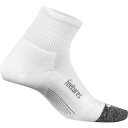 (取寄) フィーチャーズ! エリート ライト クッション クオーター ソック Feetures! Elite Light Cushion Quarter Sock White