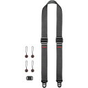 (取寄) ピークデザイン スライドライト ミラーレス カメラ ストラップ Peak Design SlideLITE Mirrorless Camera Strap Black