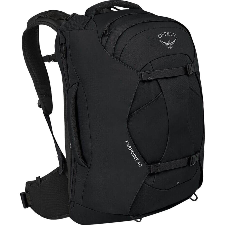 (取寄) オスプレーパック ファーポイント 40L トラベル パック Osprey Packs Farpoint 40L Travel Pack Black