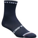 (取寄) カステリ ロッソ コルサ プロ 15 ソック Castelli Rosso Corsa Pro 15 Sock Belgian Blue