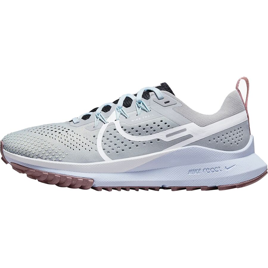 () iCL fB[X ANg yKTX gC 4 gC jO V[Y - EBY Nike women React Pegasus Trail 4 Trail Running Shoe - Women's Light Smoke Grey/White-Black-Glacier Blue