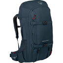 (取寄) オスプレー ファーポイント トレック 55L トラベル パック Osprey Packs Farpoint Trek 55L Travel Pack Muted Space Blue(4)