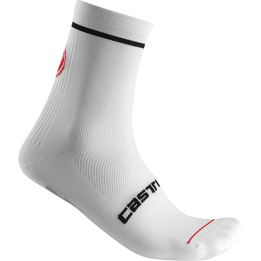 (取寄) カステリ エントラータ 9 ソック Castelli Entrata 9 Sock White