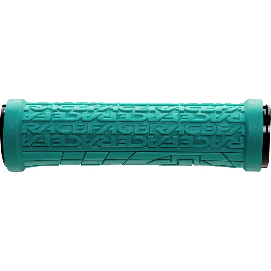 (取寄) レースフェイス グリップラー ロック-オン グリップス Race Face Grippler Lock-On Grips Turquoise