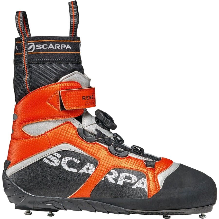 ()  ٥  ޥƥ˥ ֡ Scarpa Ribelle Ice Mountaineering Boot Black/Bright Orange