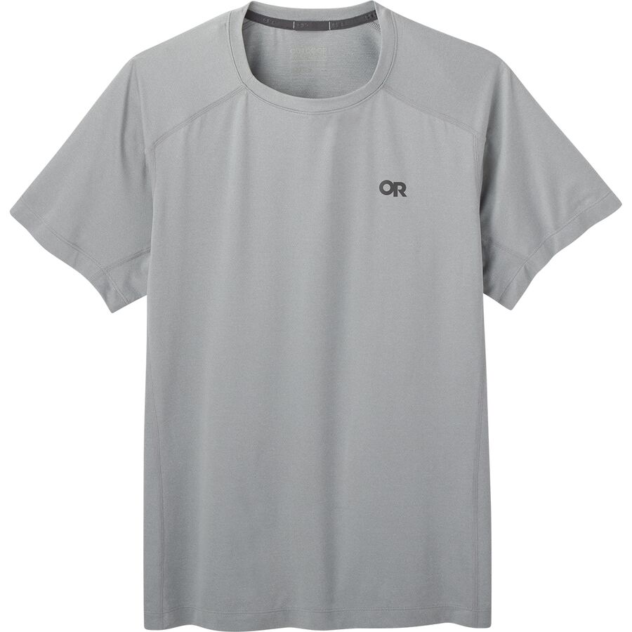 (取寄) アウトドア リサーチ メンズ アルゴン ショートスリーブ T-シャツ - メンズ Outdoor Research men Argon Short-Sleeve T-Shirt - Men's Light Pewter