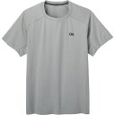() AEghA T[` Y AS V[gX[u T-Vc - Y Outdoor Research men Argon Short-Sleeve T-Shirt - Men's Light Pewter