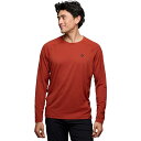 (取寄) ブラックダイヤモンド メンズ アルペングロー クルー ロングスリーブ シャツ - メンズ Black Diamond men Alpenglow Crew Long-Sleeve Shirt - Men's Burnt Sienna