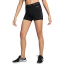 () iCL fB[X v ~bhCY OtBbN 3C` V[c - EBY Nike women Pro Mid-Rise Graphic 3in Shorts - Women's Black/Anthracite/White