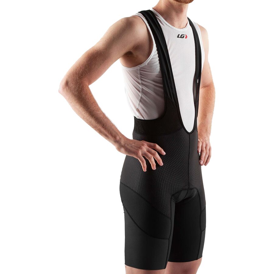 取寄 ルイガノ メンズ CB カーボン レーザー ビブ ショート - メンズ Louis Garneau men Cb Carbon Lazer Bib Short - Men s Black