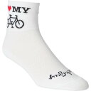 () \bNKC n[g }C oCN \bN SockGuy Heart My Bike Sock