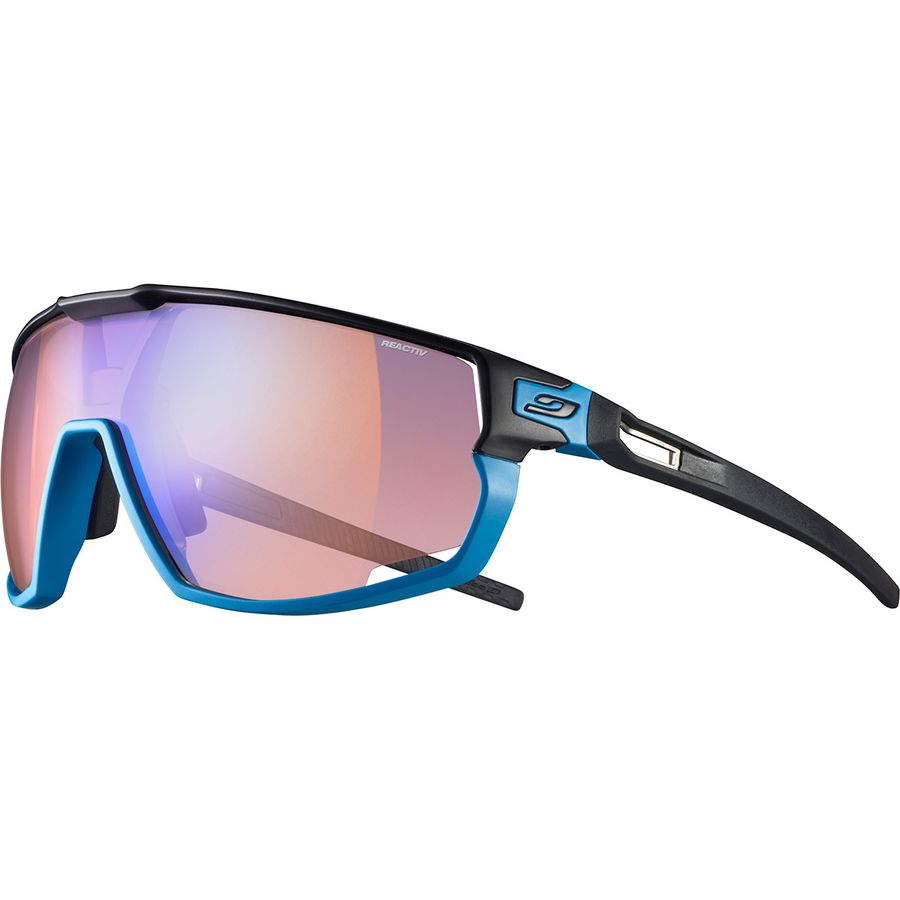 () W{ bV ANeBu ptH[}X tHgN~bN TOX Julbo Rush REACTIV Performance Photochromic Sunglasses Blue/Black